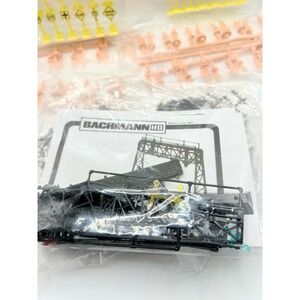 HO Train Track & Accessories Lot Bachmann Signs Figures Poles For Parts
